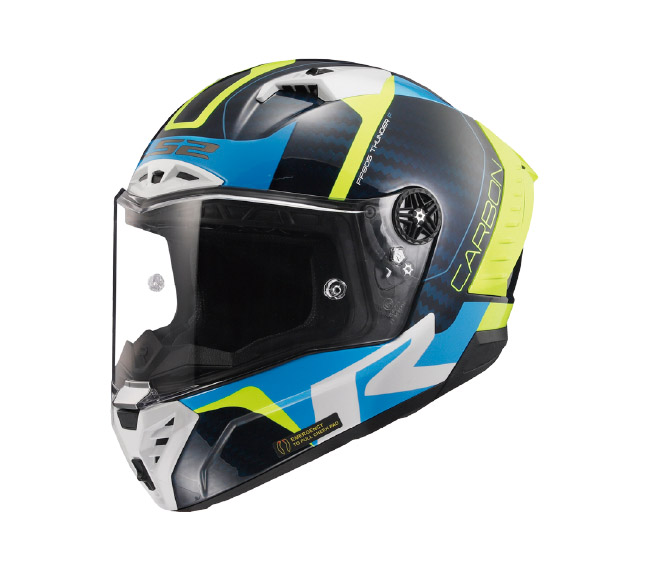スライダー画像: BLUE CARBON YELLOW